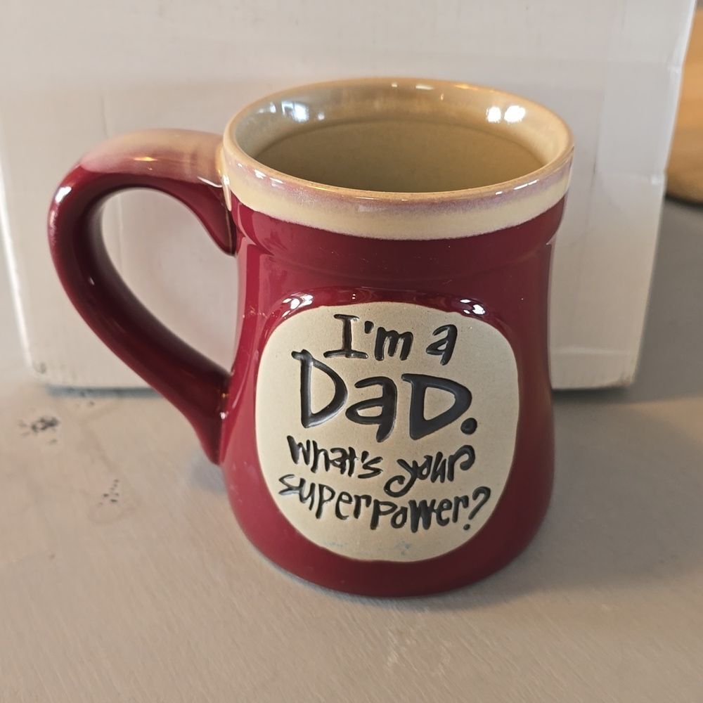 I'm A Dad. What's Your Superpower? Burton Mug